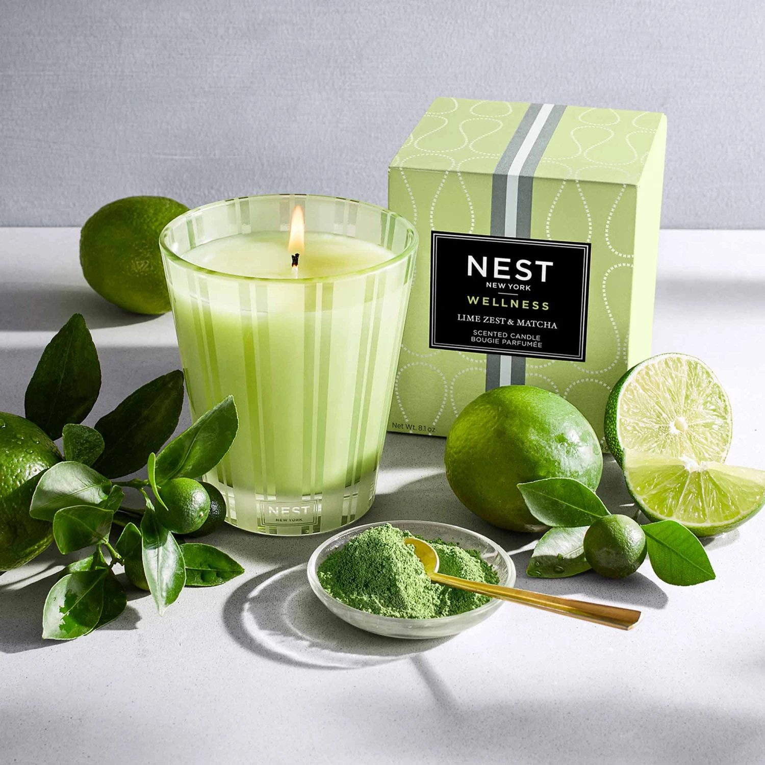 Lime Zest & Matcha Classic Candle 5 Lime Zest & Matcha Classic Candle - Image 3