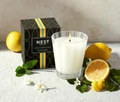 Amalfi Lemon & Mint Classic Candle -Home Fragrance Store NESTNY CORE AML CAN CL 3