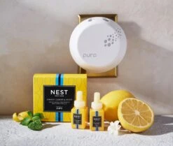 Amalfi Lemon & Mint Refill Duo For Pura Smart Home Fragrance Diffuser -Home Fragrance Store NESTNY CORE AML DIF PURA REF 3