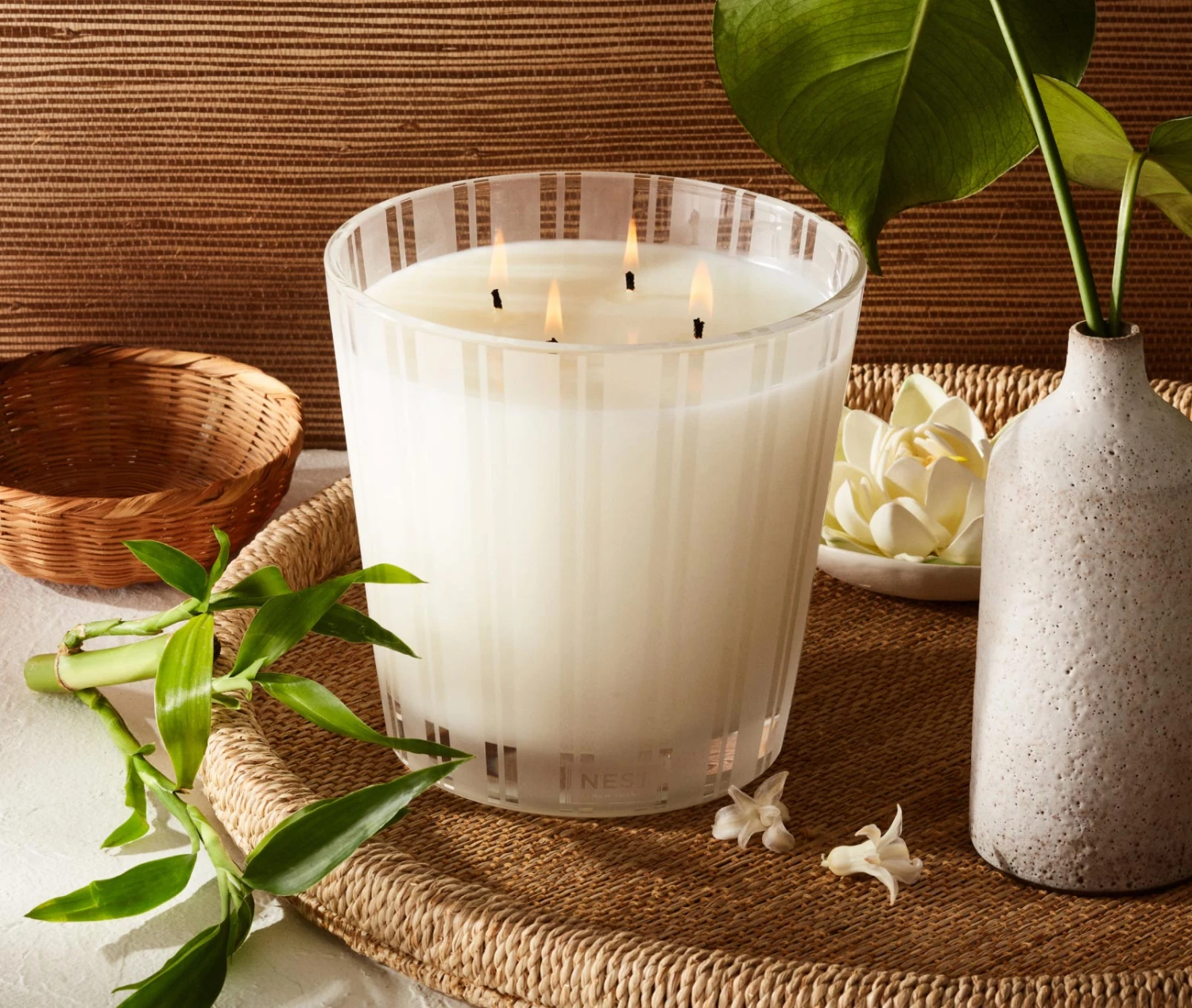Bamboo Luxury Candle 4 Bamboo Luxury Candle - Image 2