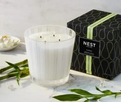 Bamboo Luxury Candle 7 Bamboo Luxury Candle -Home Fragrance Store NESTNY CORE BM CAN LX 3
