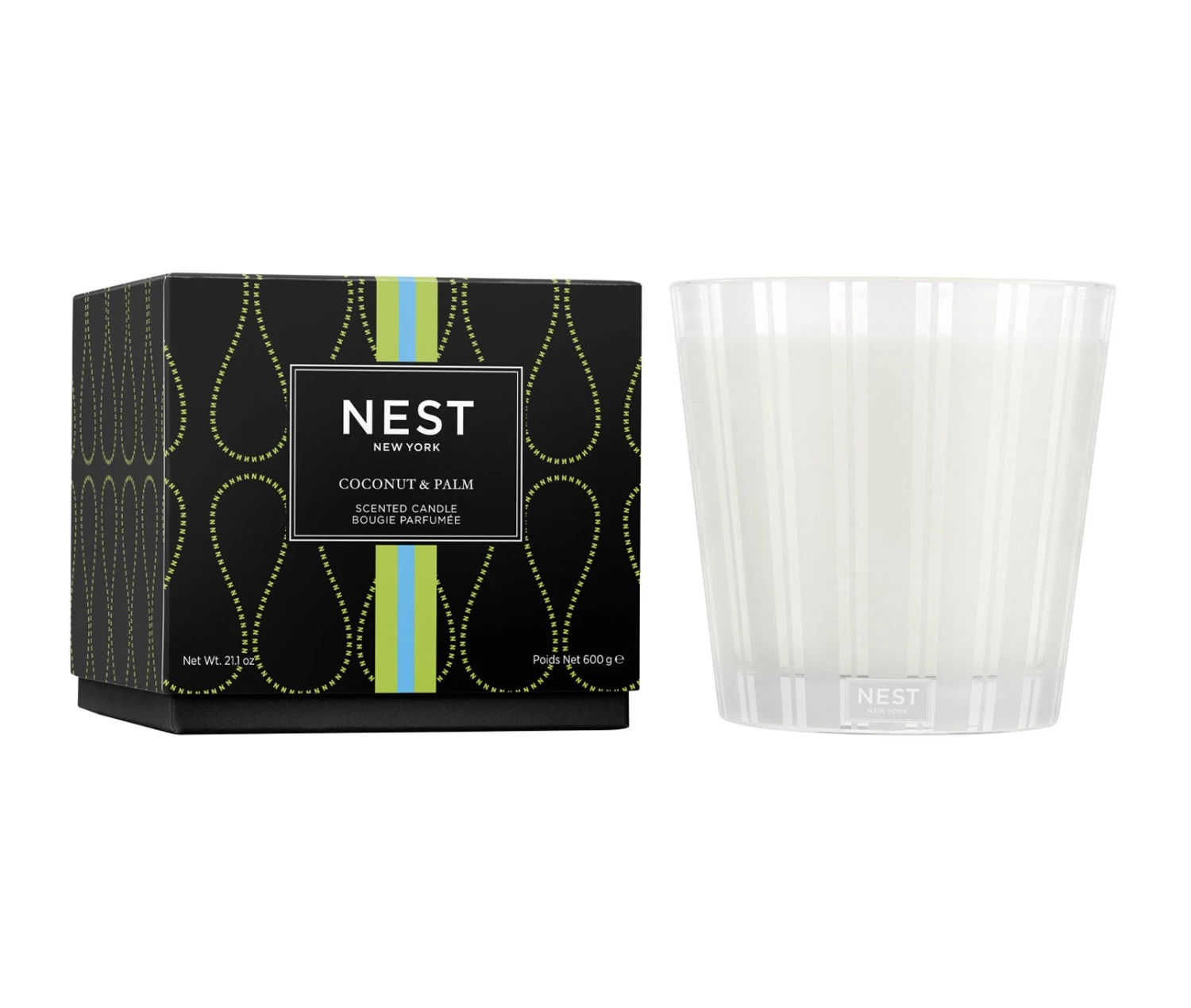 Coconut & Palm 3-Wick Candle 3 Coconut & Palm 3-Wick Candle