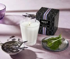 Cedar Leaf & Lavender Classic Candle 8 Cedar Leaf & Lavender Classic Candle -Home Fragrance Store NESTNY CORE CV CAN CL 3