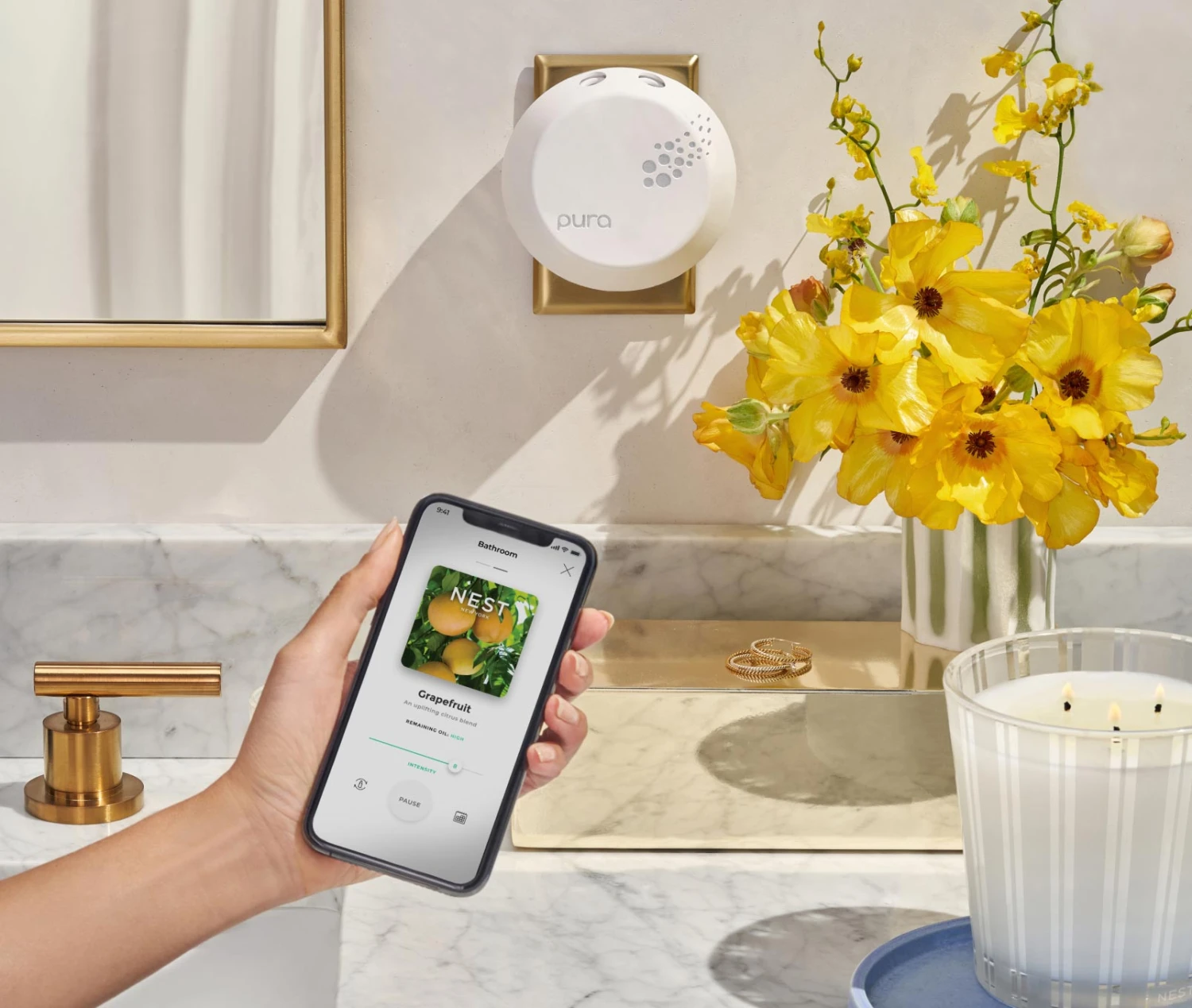 Grapefruit Refill Single For Pura Smart Home Fragrance Diffuser 5 Grapefruit Refill Single For Pura Smart Home Fragrance Diffuser - Image 3