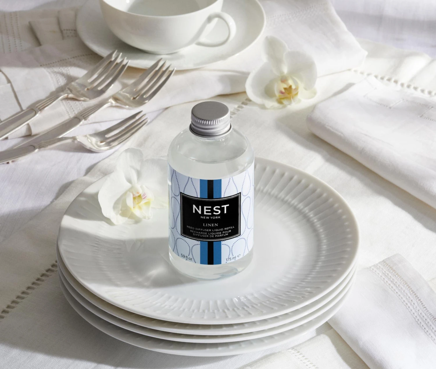 Linen Reed Diffuser Liquid Refill 4 Linen Reed Diffuser Liquid Refill - Image 2