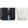 Ocean Mist & Sea Salt 3-Wick Candle -Home Fragrance Store NESTNY CORE OS CAN 3W 1 white background