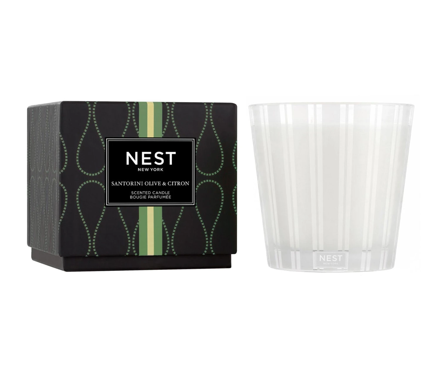 Santorini Olive & Citron 3-Wick Candle 3 Santorini Olive & Citron 3-Wick Candle