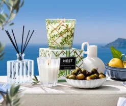 Santorini Olive & Citron Specialty 3-Wick Candle -Home Fragrance Store NESTNY CORE SOC CAN 3W SPEC 4