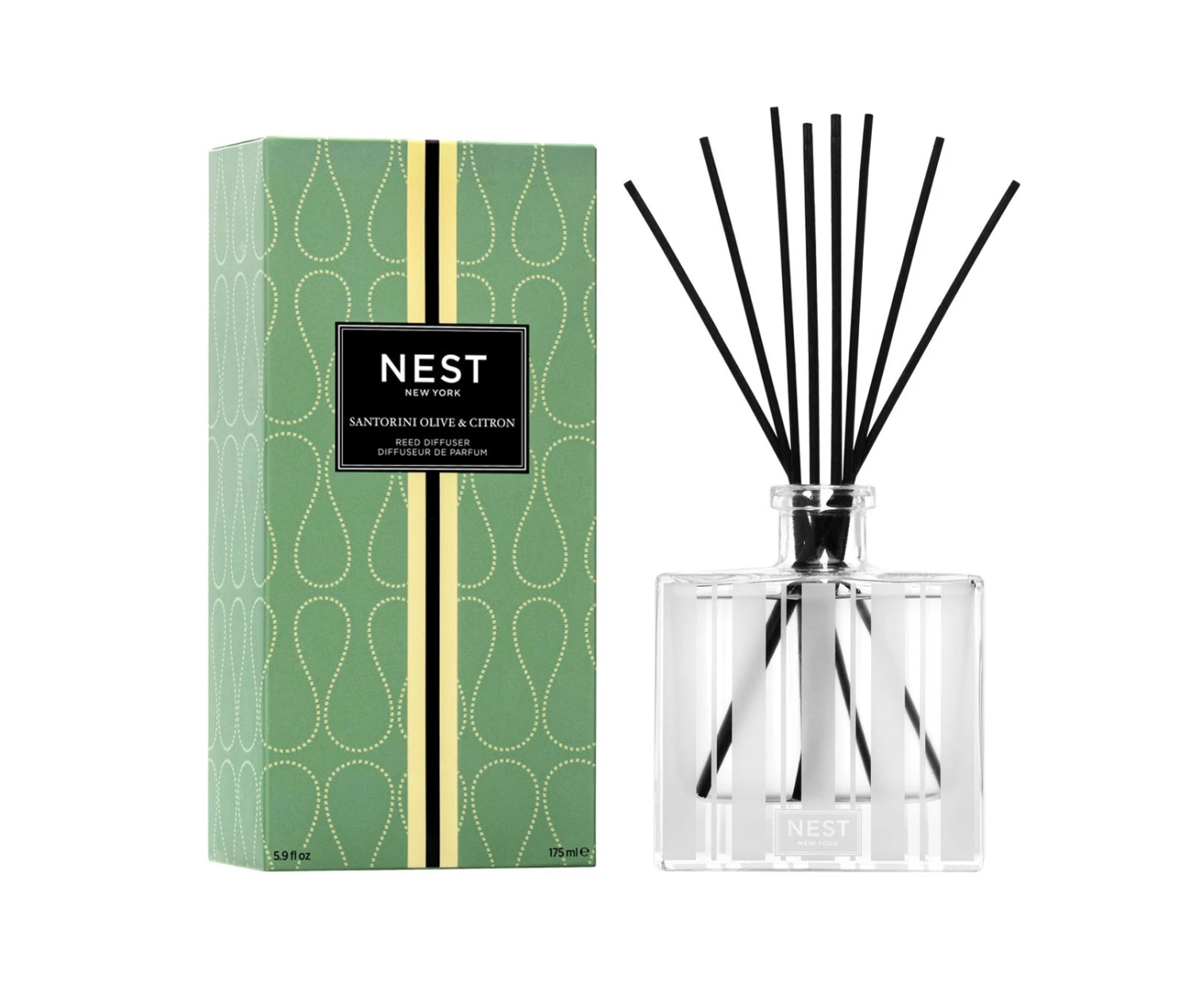 Santorini Olive & Citron Reed Diffuser 3 Santorini Olive & Citron Reed Diffuser