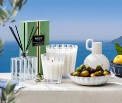 Santorini Olive & Citron Reed Diffuser 9 Santorini Olive & Citron Reed Diffuser -Home Fragrance Store NESTNY CORE SOC DIF REED 4