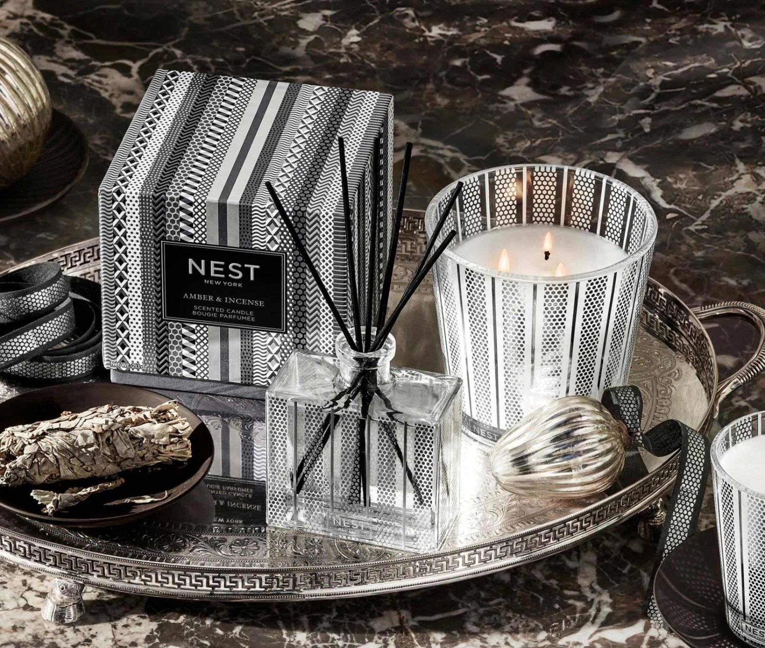 Amber & Incense Reed Diffuser 4 Amber & Incense Reed Diffuser - Image 2