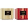 Festive Favorites 3-Wick Candle Duo -Home Fragrance Store NESTNY FF BP HL CAN 3W DUO 1 white background