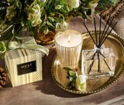 Birchwood Pine Classic Candle & Diffuser Set -Home Fragrance Store NESTNY FF BP SET CAN CL DIF REED 3