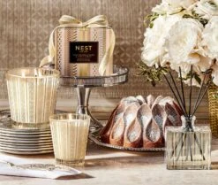 Crystallized Ginger & Vanilla Bean Classic Candle -Home Fragrance Store NESTNY FF CGVB CAN CL 3 1