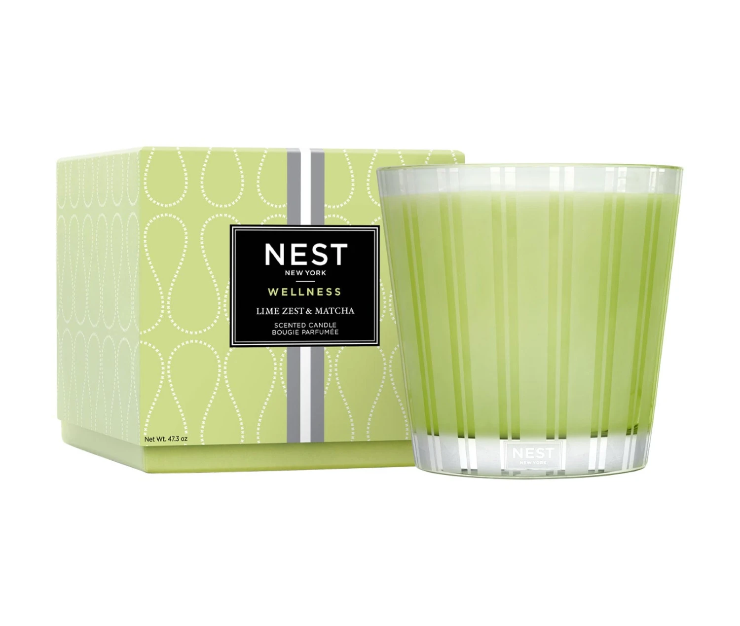 Lime Zest & Matcha Luxury Candle 3 Lime Zest & Matcha Luxury Candle