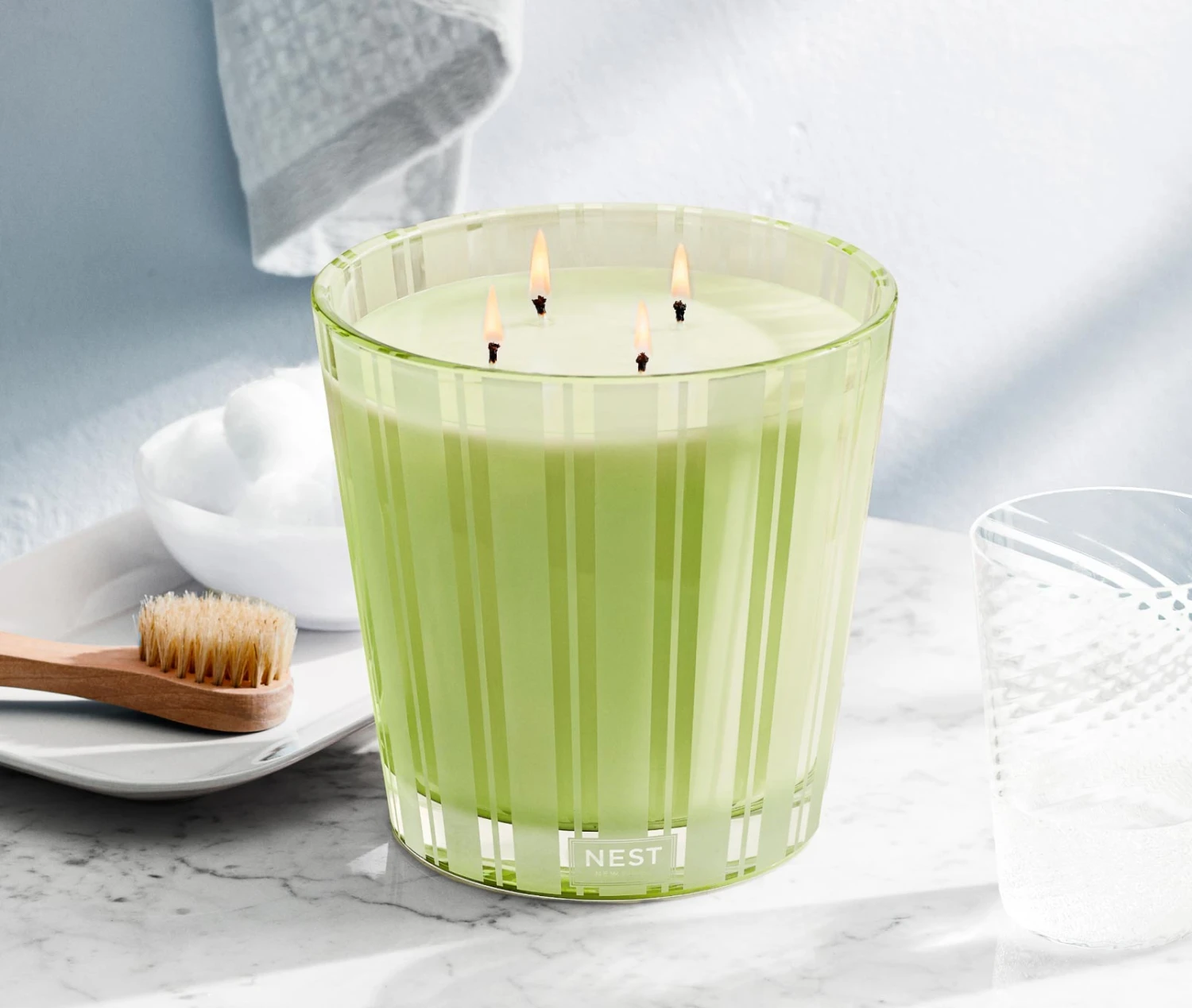 Lime Zest & Matcha Luxury Candle 4 Lime Zest & Matcha Luxury Candle - Image 2