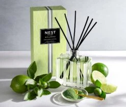 Lime Zest & Matcha Reed Diffuser -Home Fragrance Store NESTNY WELL LZM DIF REED 3