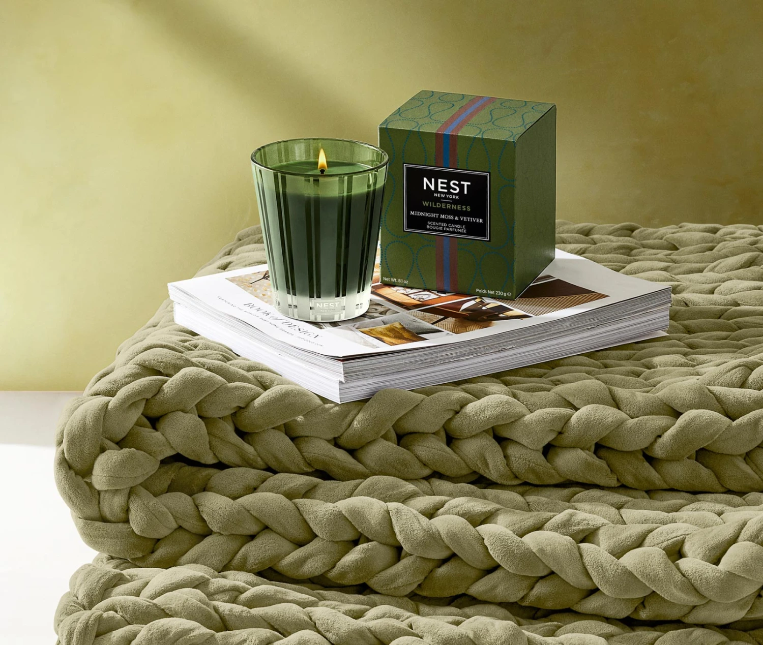 NEST New York X Bearaby Midnight Moss & Vetiver Gift Set 4 NEST New York X Bearaby Midnight Moss & Vetiver Gift Set - Image 2