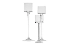 Monet Glass Candleholder