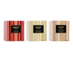 Festive Classic Candle Trio